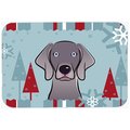 Skilledpower Winter Holiday Weimaraner Mouse Pad; Hot Pad & Trivet SK254676